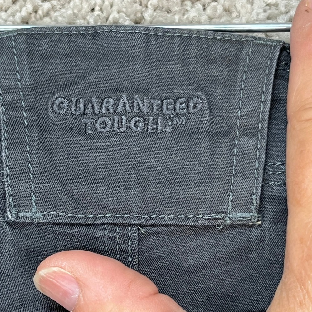 DeWalt Work‎ Shorts Mens 46 Black Utility Stretch Multi-Pocket Flat Front Denim - Picture 8 of 14